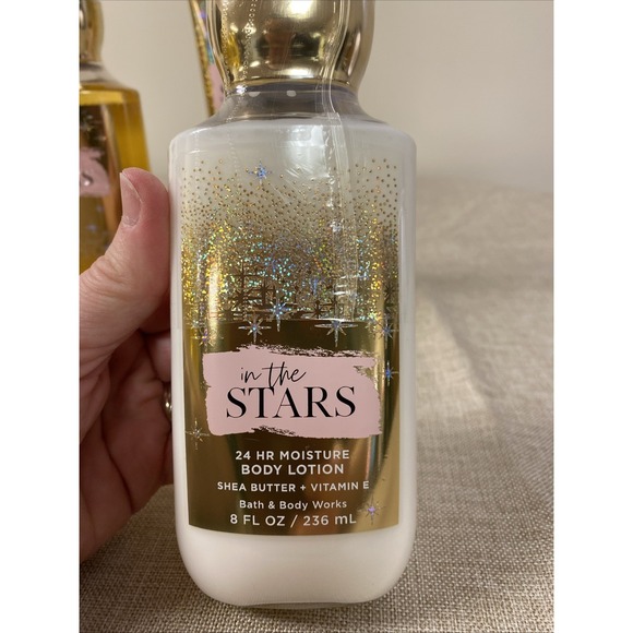 New Bath & Body Works In The Stars 3 Pc Set Body Cream Shower Gel And Lotion - Picture 6 of 8